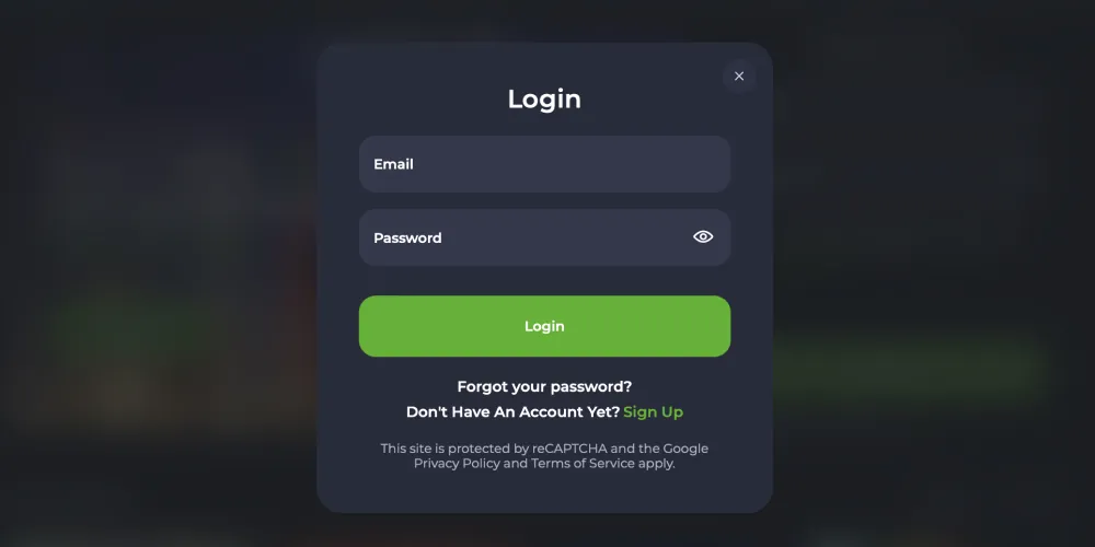 login to your account