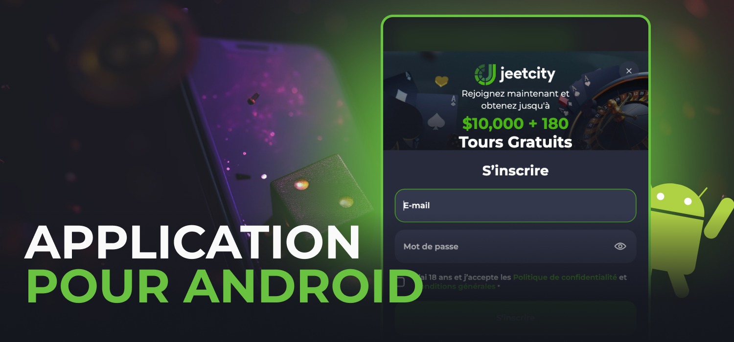 application de casino pour android