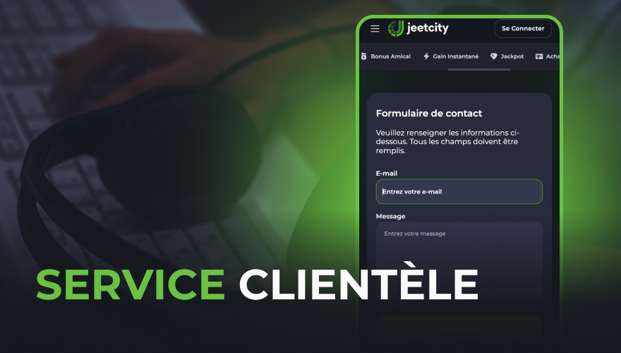 service clientèle dans l'application pour les utilisateurs