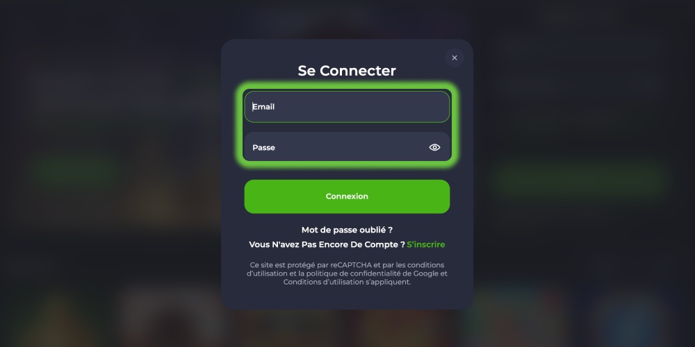 entrez votre adresse électronique et votre mot de passe
